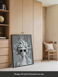 Medusa Skulptur Chic Sonnenbrille