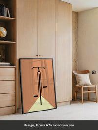 Fahrrad minimalistisch Grafik
