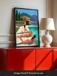 Dolce Vita Strand Illustration