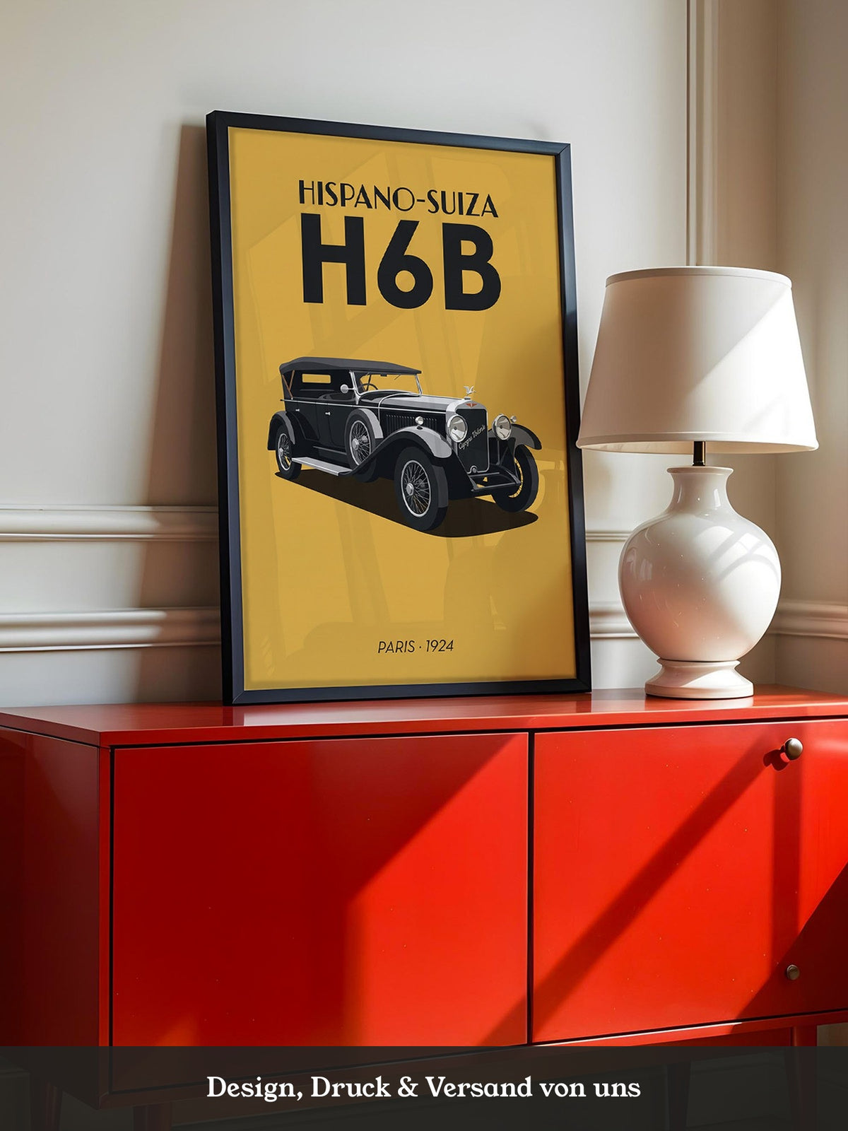 Hispano Suiza Oldtimer Vintage Design