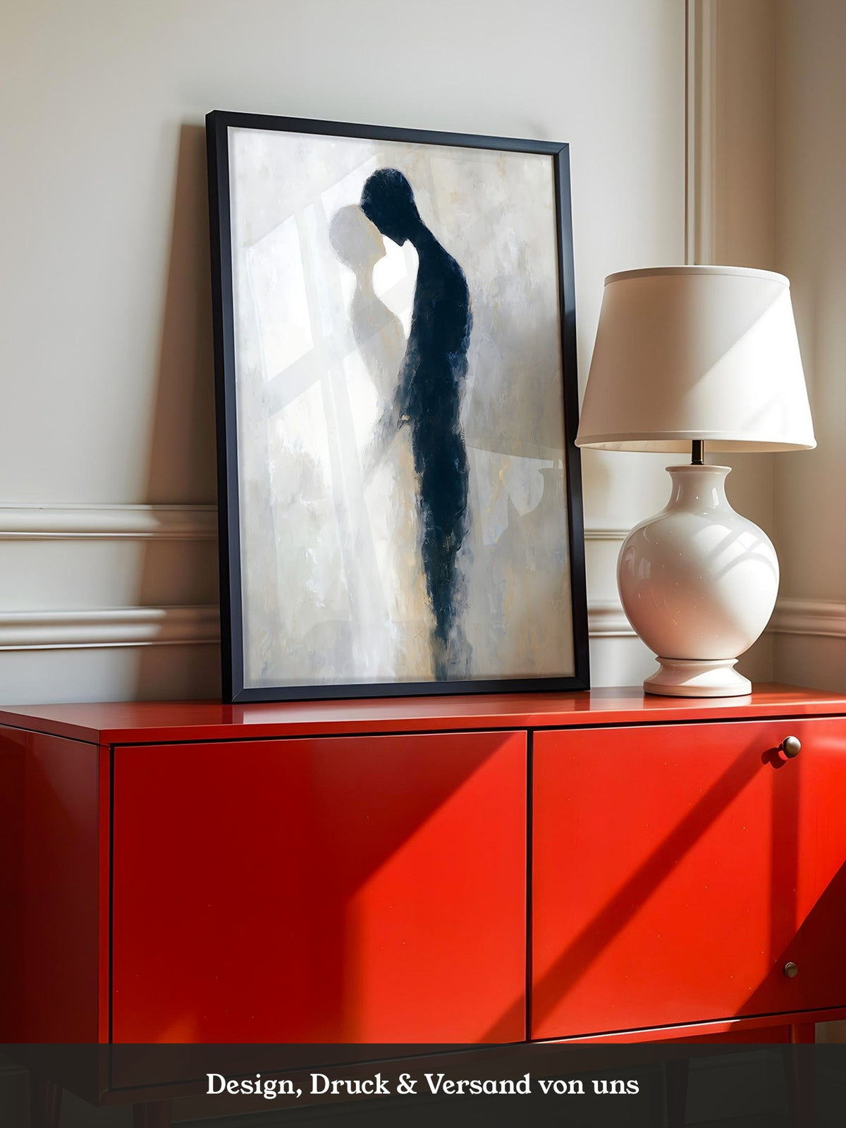Schatten Kuss abstrakt