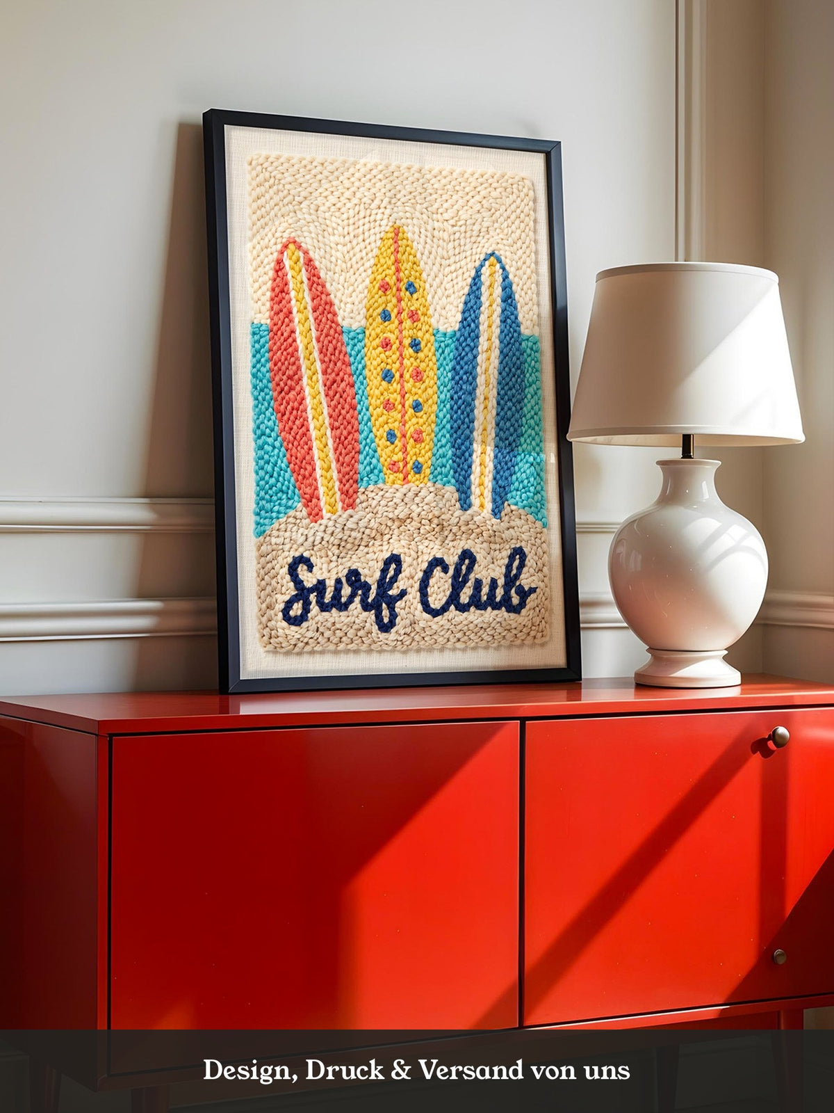 Bunte Surfboards Rétro-Look