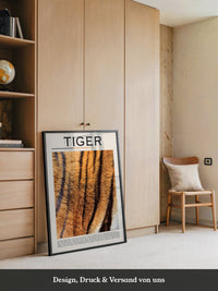 Tigerfell Nahaufnahme Strukturen