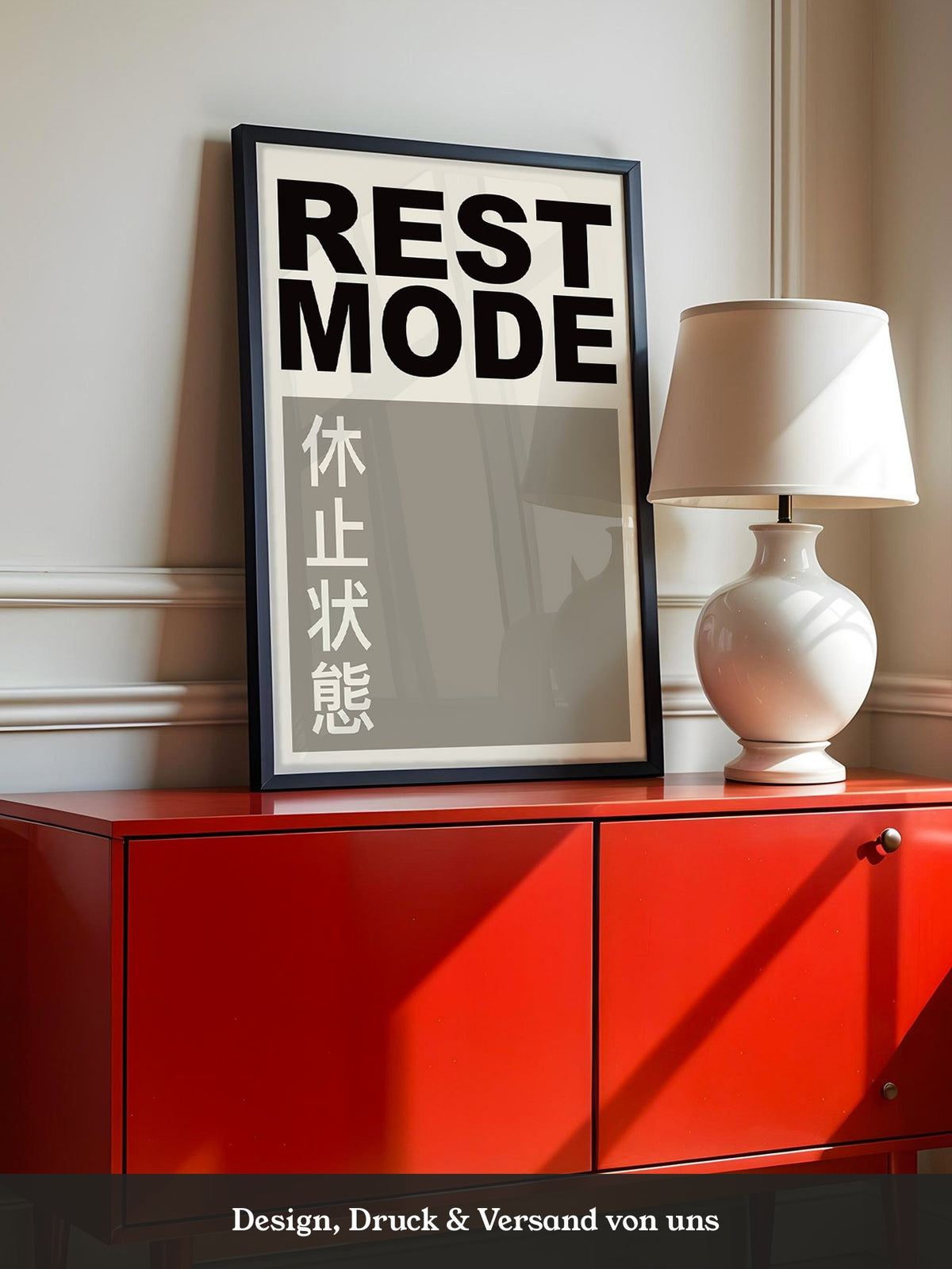 REST MODE minimalistisch