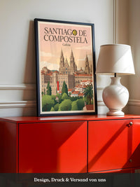 Santiago Skyline Retro
