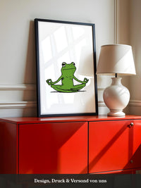 Frosch Meditation Gelassenheit