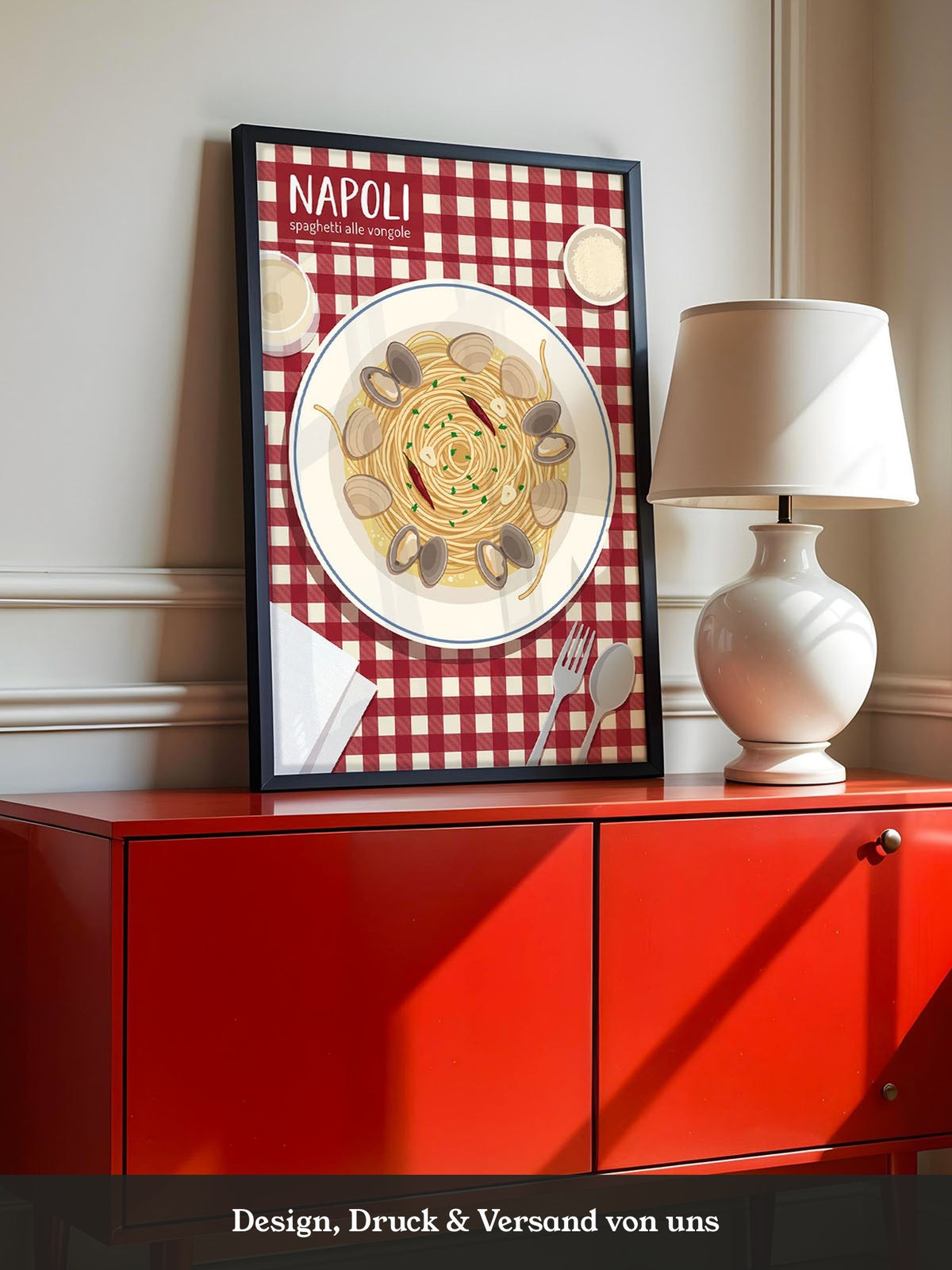 Spaghetti Vongole Poster