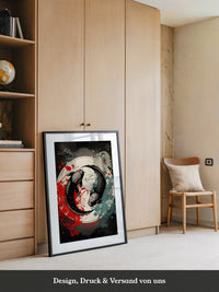 Koi Yin Yang Farbenpracht