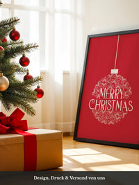 Weihnachtskugel Rot Ornamente