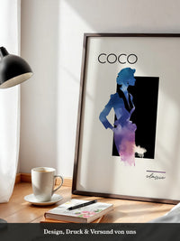 Coco Silhouette Aquarellfarben