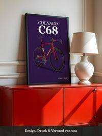Rennrad Design Rot