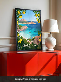 Sardinien Küste Zitronen Elegant