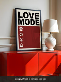 LOVE MODE Minimalistisch Retro