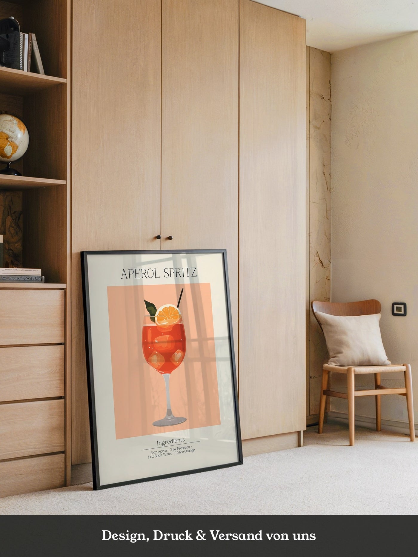 Aperol Spritz Illustration Orange