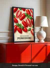 San Marzano Tomaten Illustration