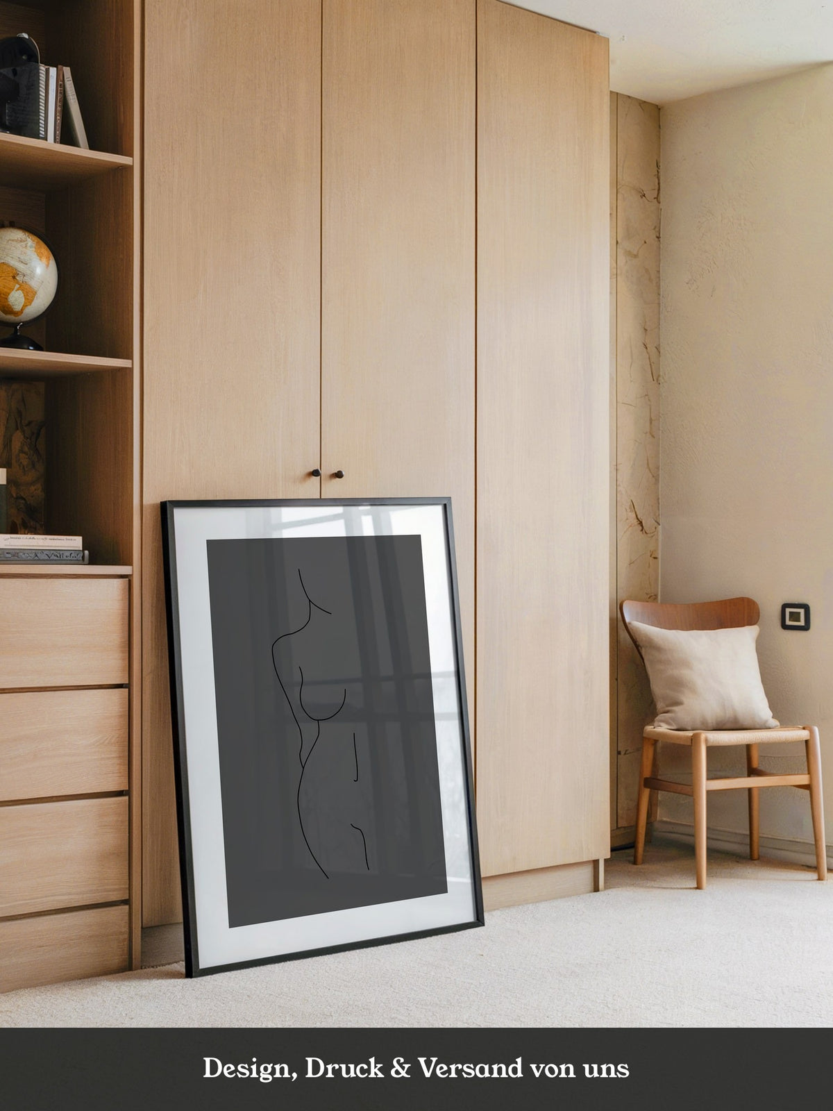 Figur Linie minimalistisch