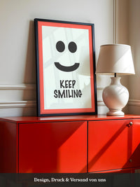 Smiley Gesicht minimalistisch