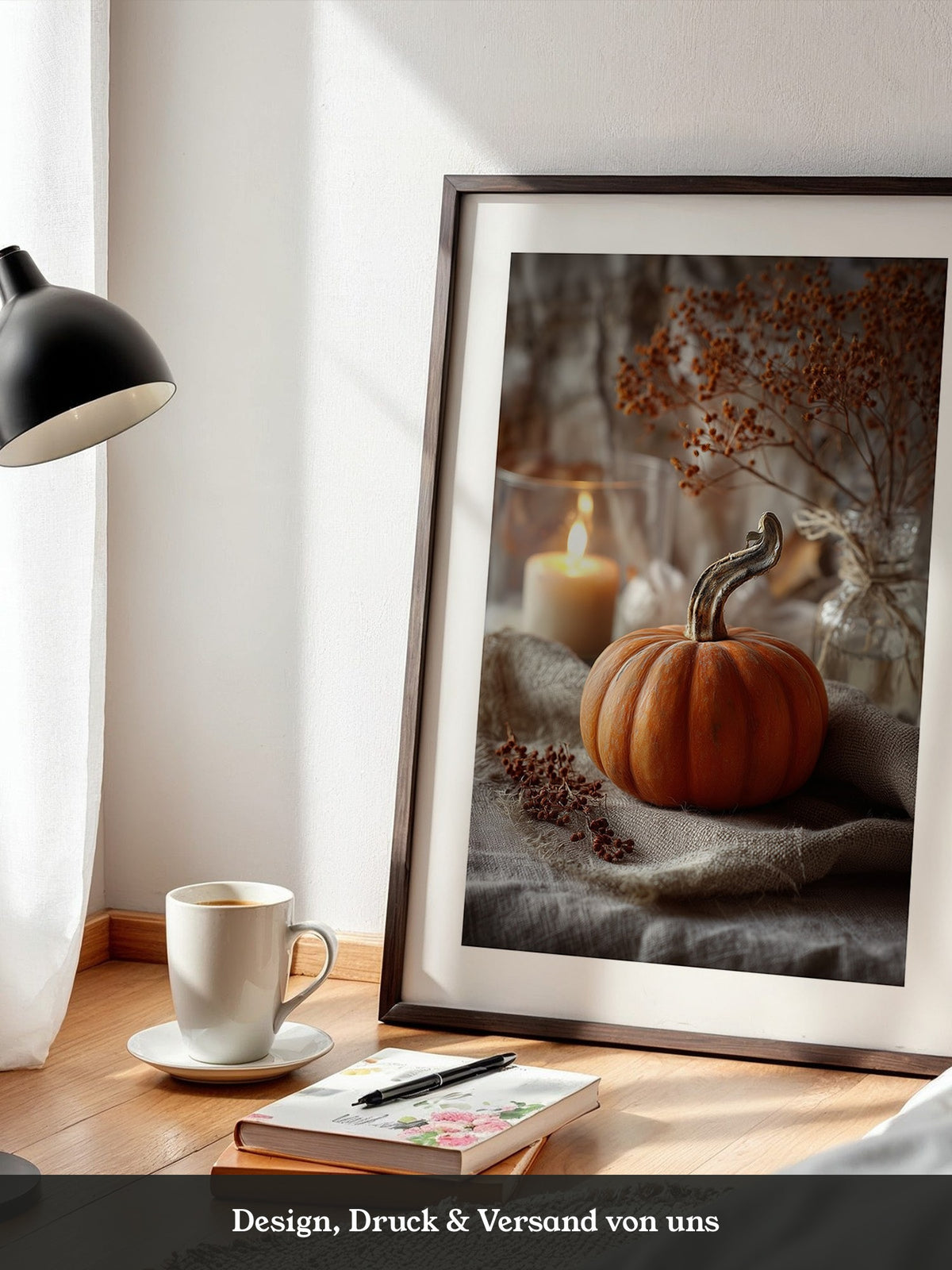 Kürbis Herbstlich Stillleben