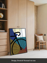 Fahrrad Abstrakt Formenspiel