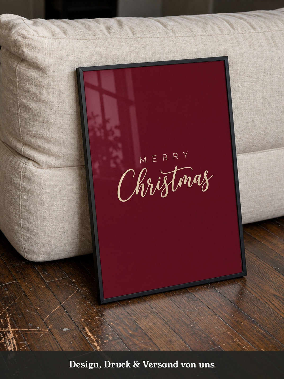 Weihnachten Gruß Rot