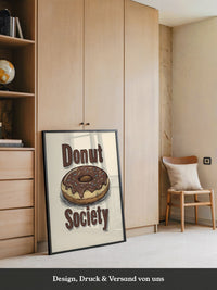 Donut Vintage Illustration