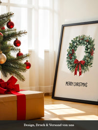 Weihnachtskranz Rot Grün