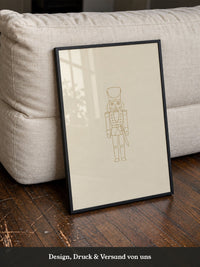 Nussknacker Gold Illustration