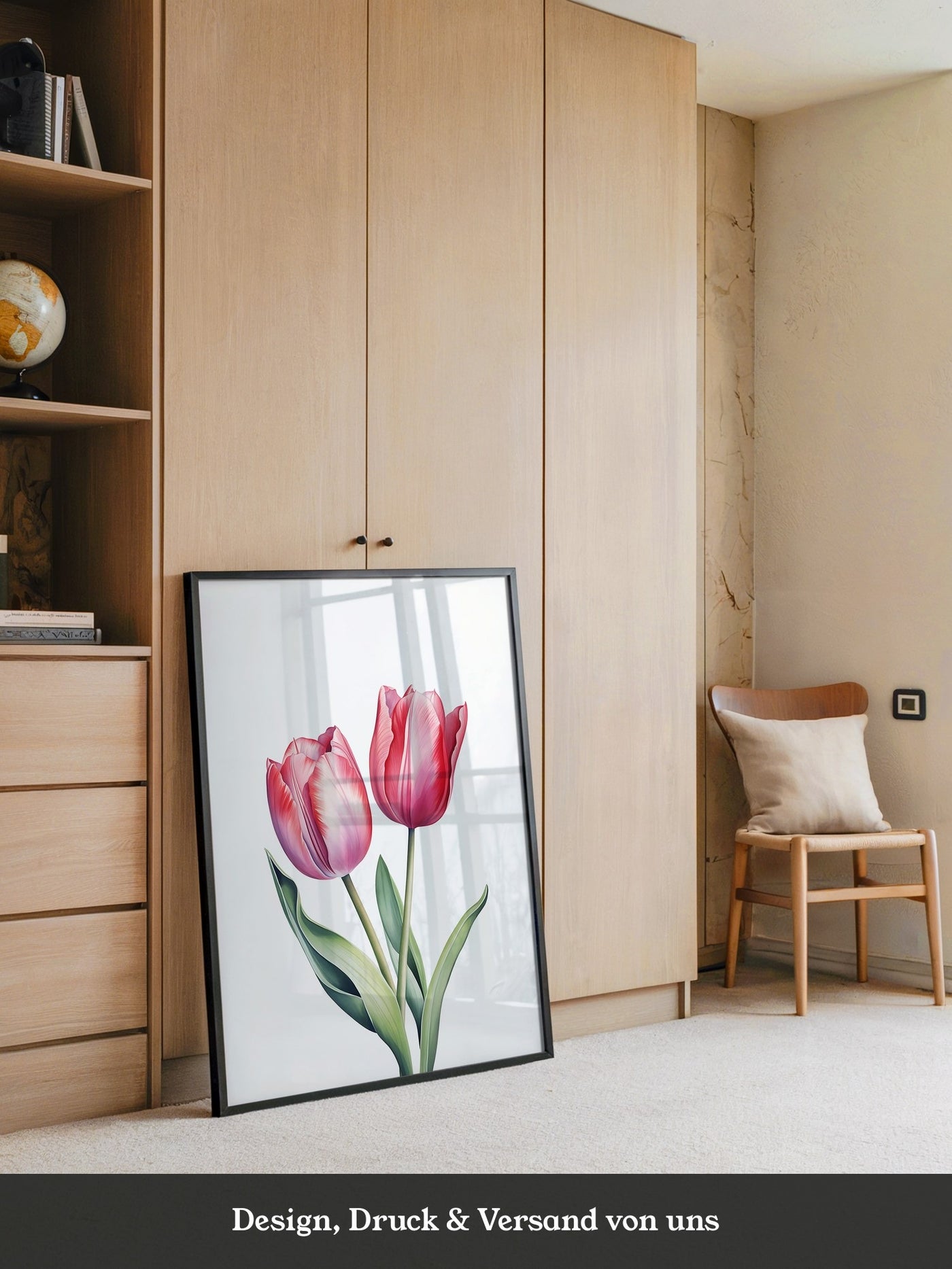 Tulpen Zartrosa Realismus