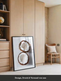 Kokoshälften Minimalismus