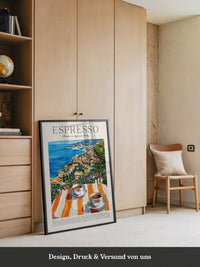 Espresso Meerblick Malerei