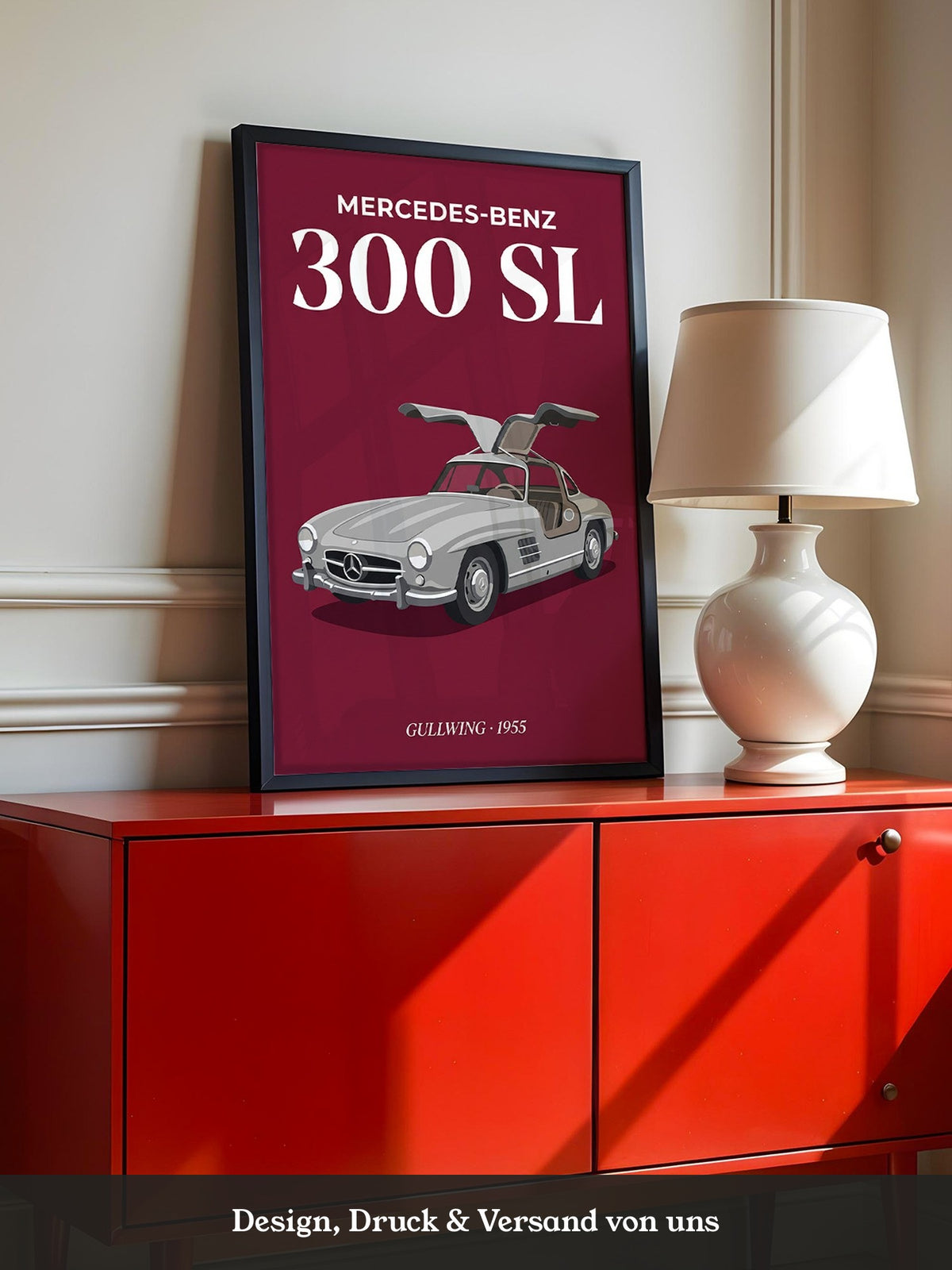 Mercedes 300 SL Gullwing Weiß
