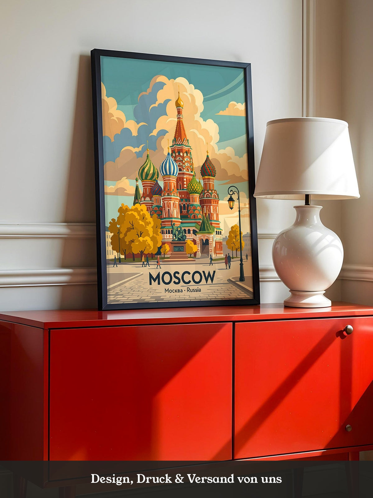 Moskauer Kathedrale Herbstfarben