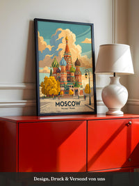 Moskauer Kathedrale Herbstfarben