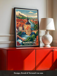 Bamberg Altstadt Brückenansicht