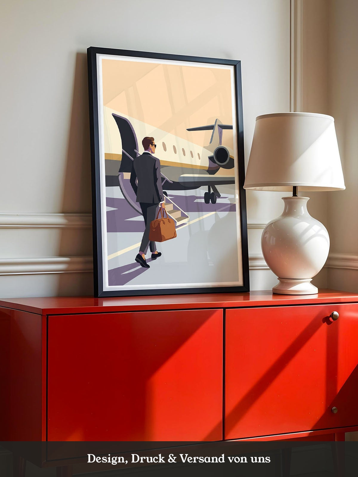 Business Jet Abflug