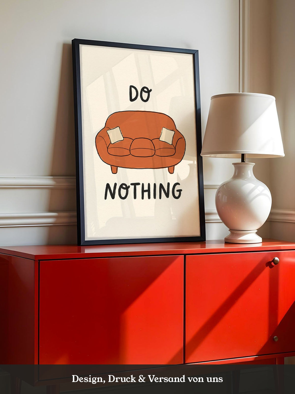 Sofa Do Nothing Illustration