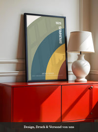 Bauhaus Kreise Retrofarben