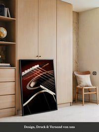 Gitarren Nahaufnahme Schattenlicht
