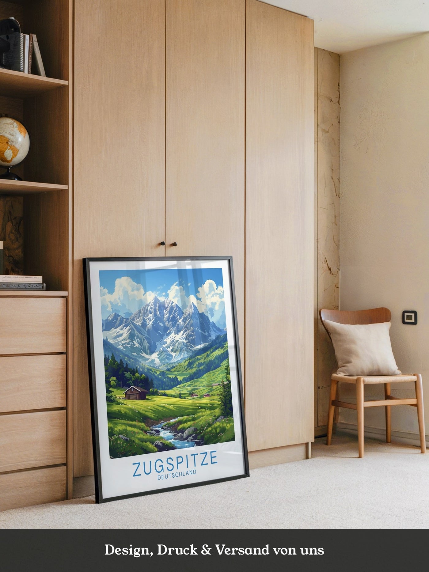 Zugspitze Idylle Berglandschaft