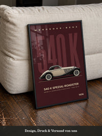 Klassischer Roadster Vintage