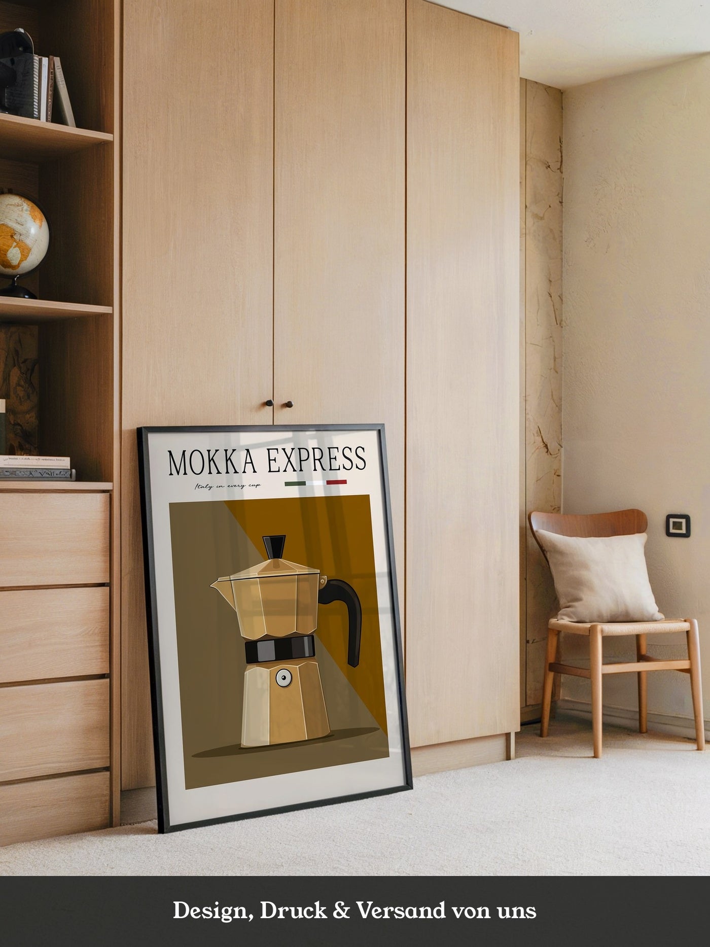 Mokkakanne Retro Braun