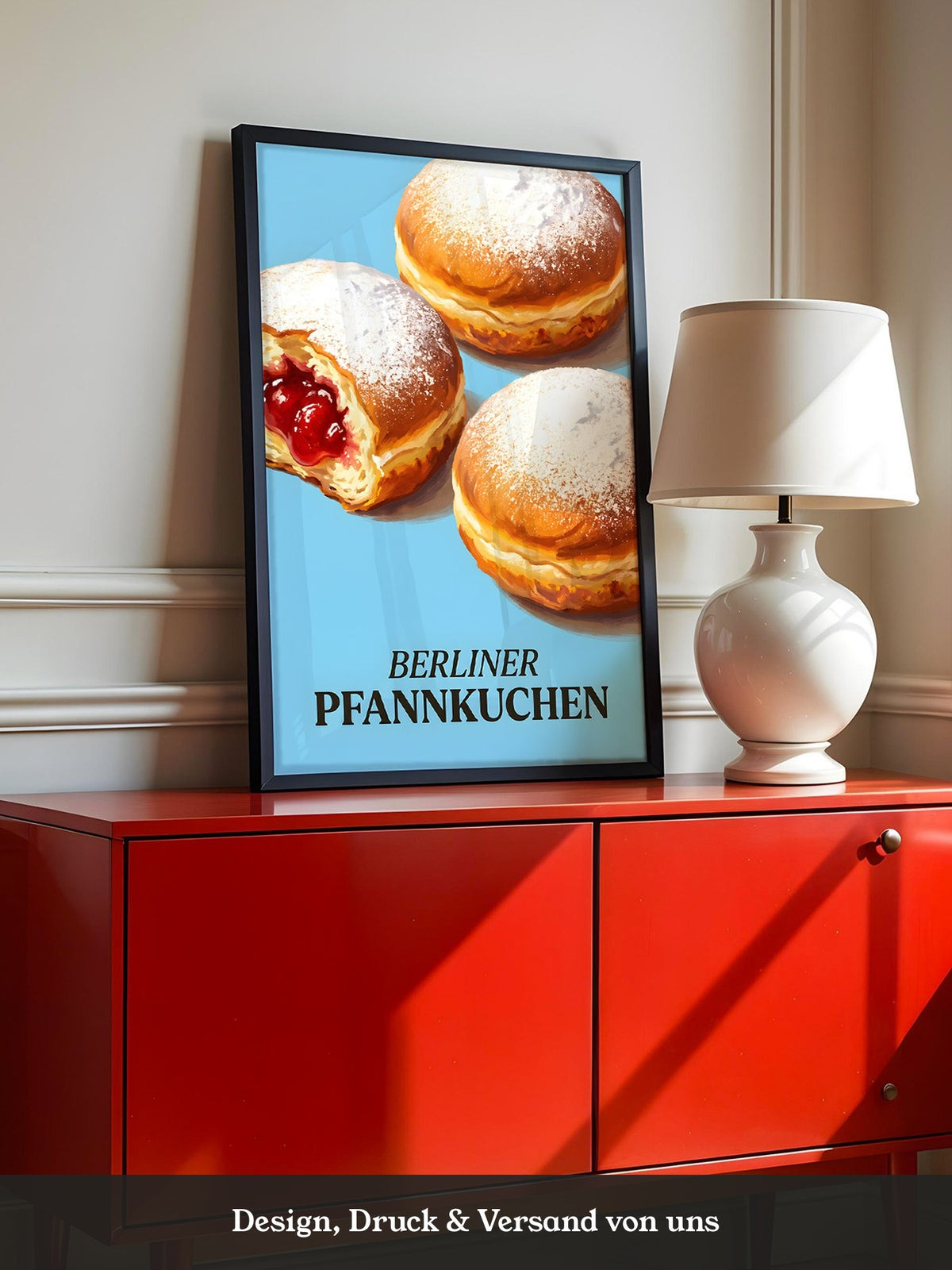 Berliner Pfannkuchen Zuckerpulver
