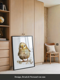 Küken Aquarell zart