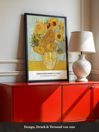 Sonnenblumen Vase expressionistisch