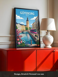 Göteborg Kanal Stadtidylle