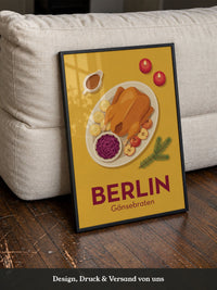 Gänsebraten Festmahl