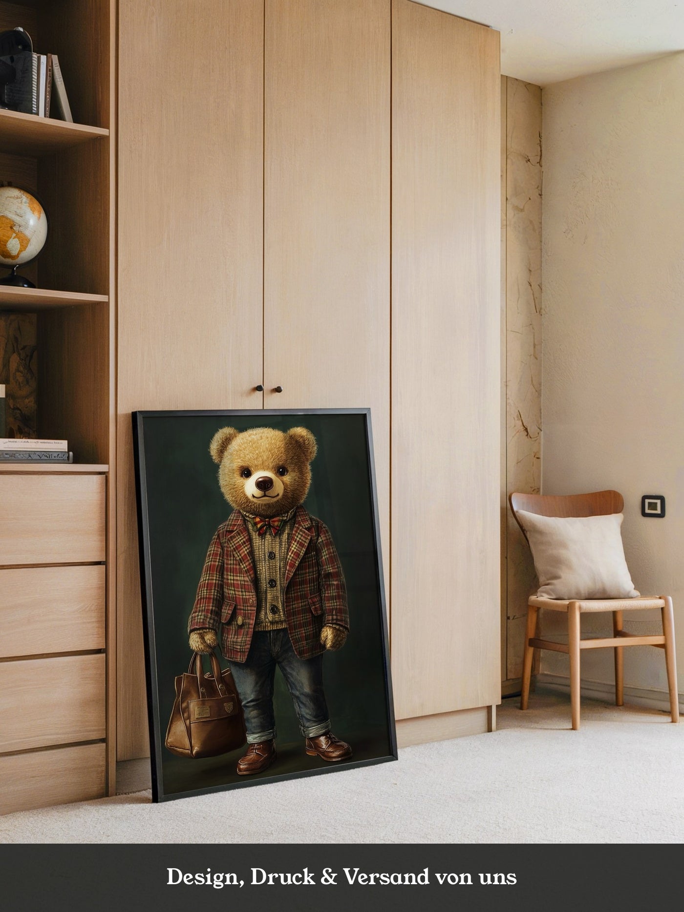 Teddybär Retro Mode