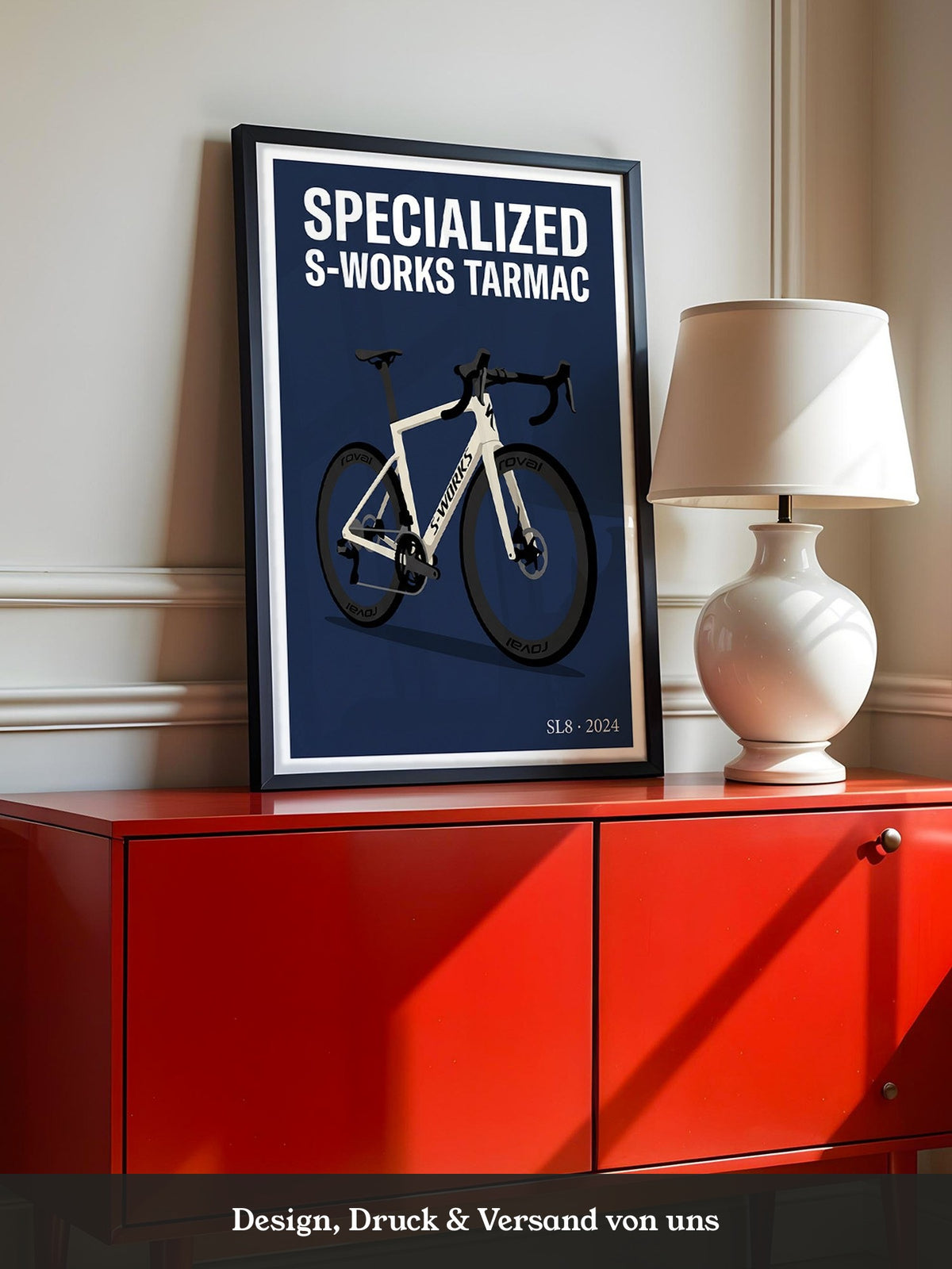 Rennrad Sportliches Design Weiß