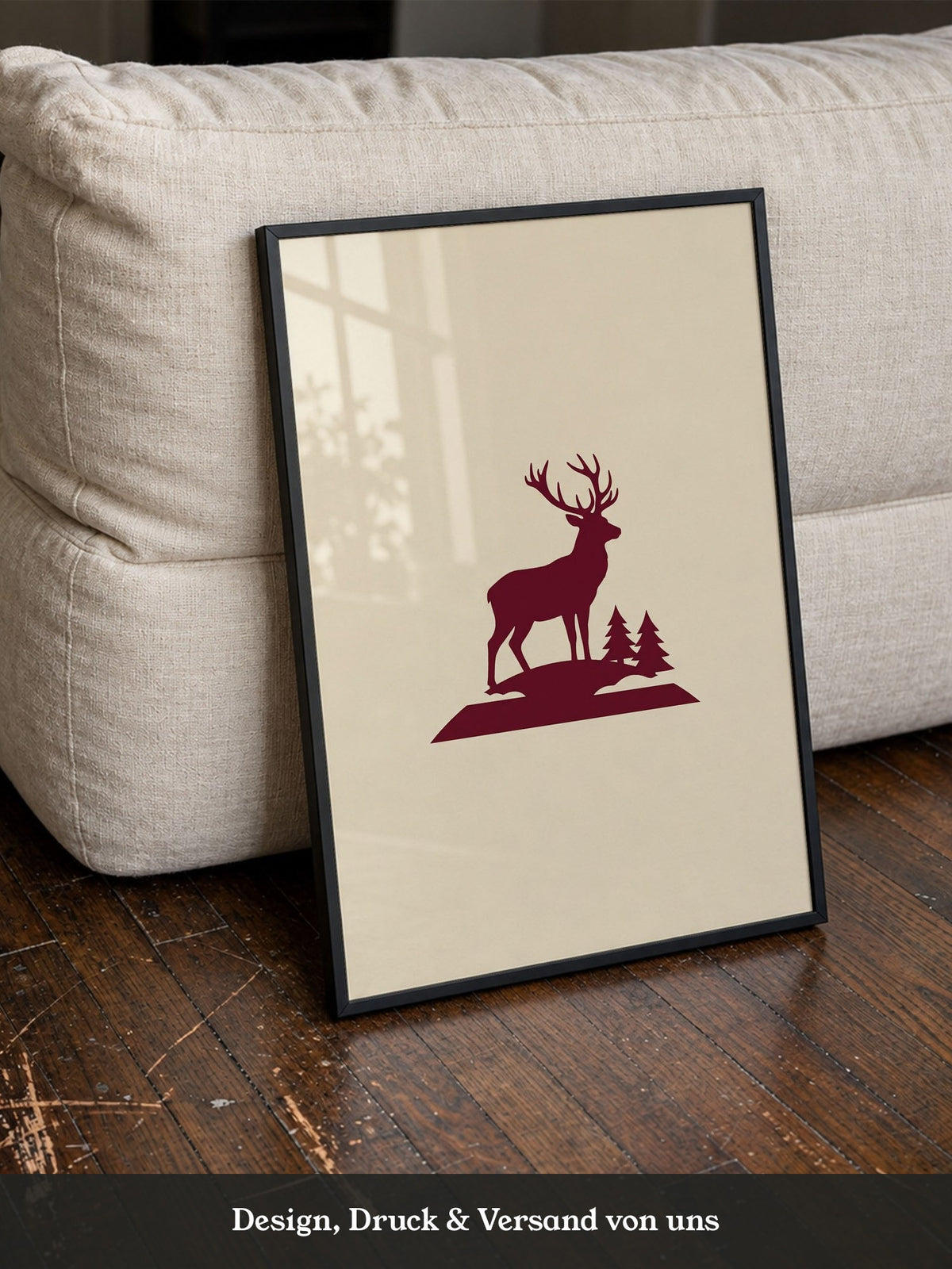Hirsch Silhouette Natur