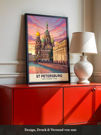 St. Petersburg Kuppeln Abendstimmung